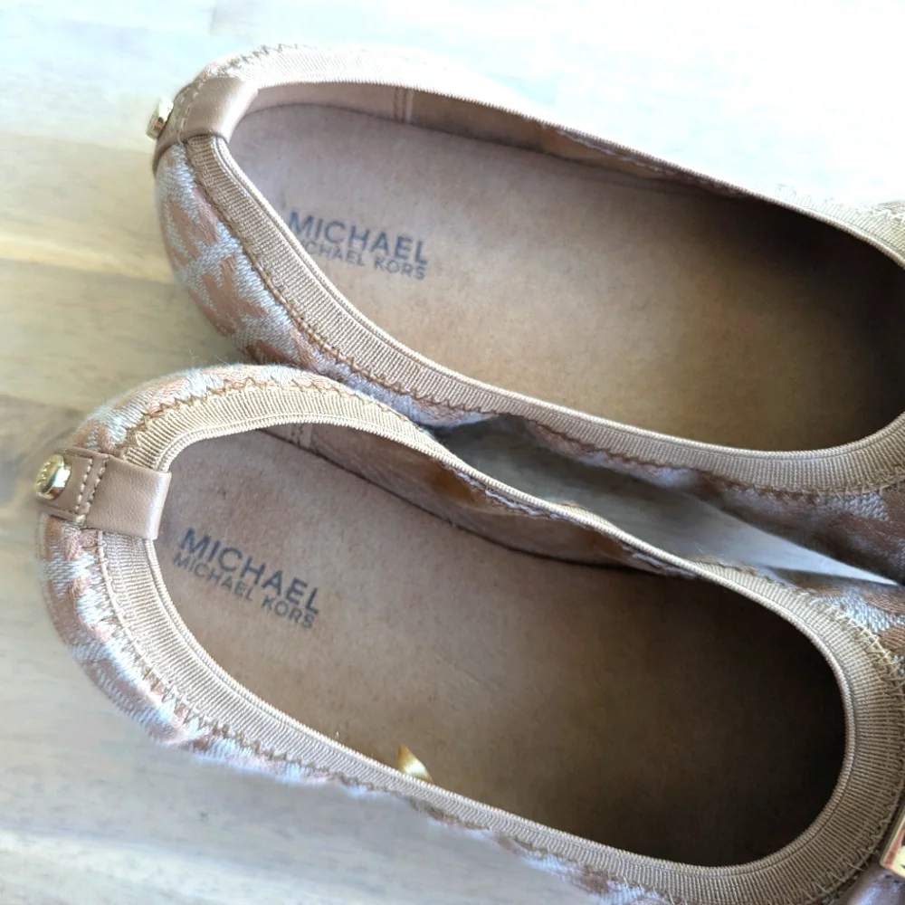 MICHAEL‎ KORS Girl's Ballet Flats